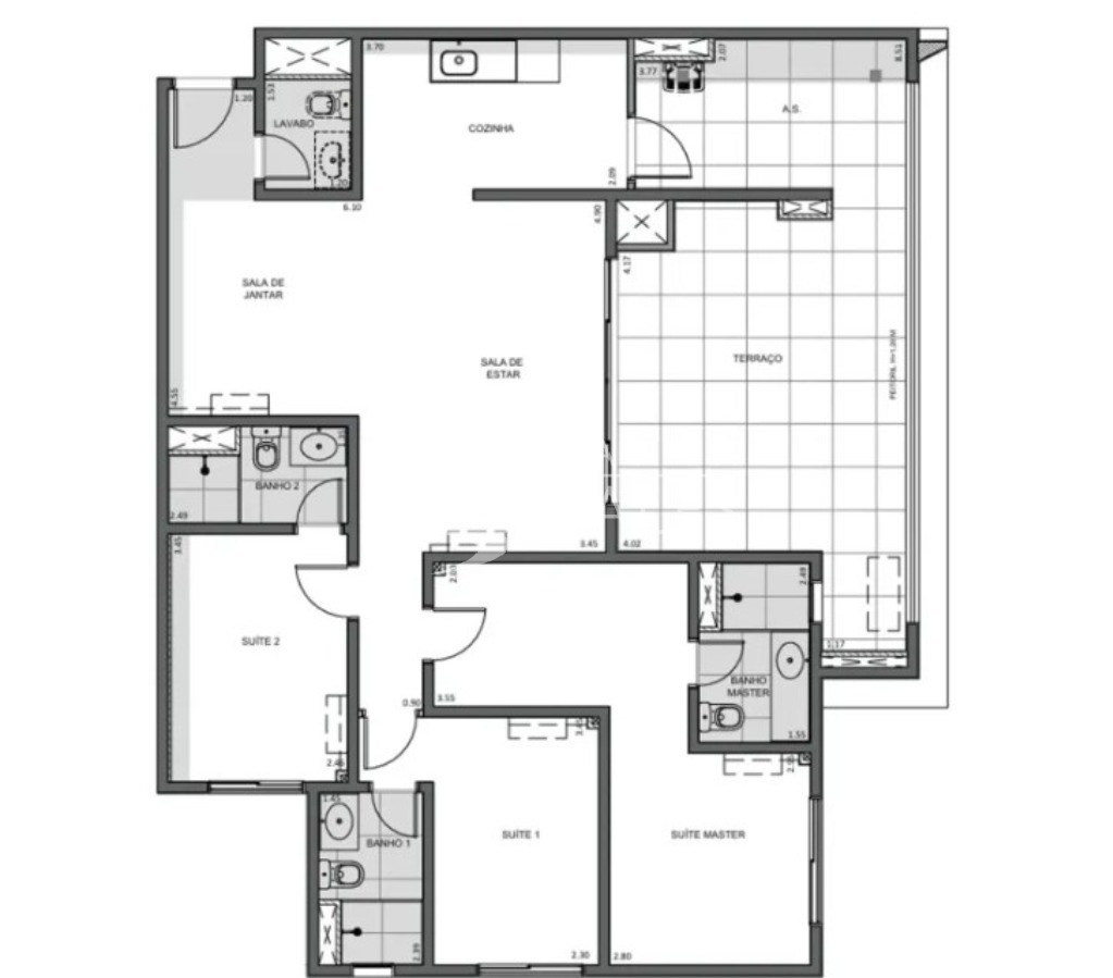 Apartamento, 3 quartos, 125 m² - Foto 17