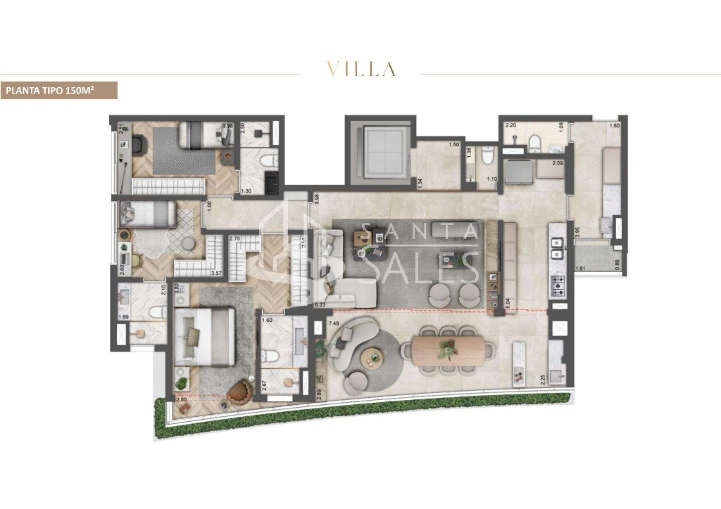 Apartamento, 4 quartos, 150 m² - Foto 37