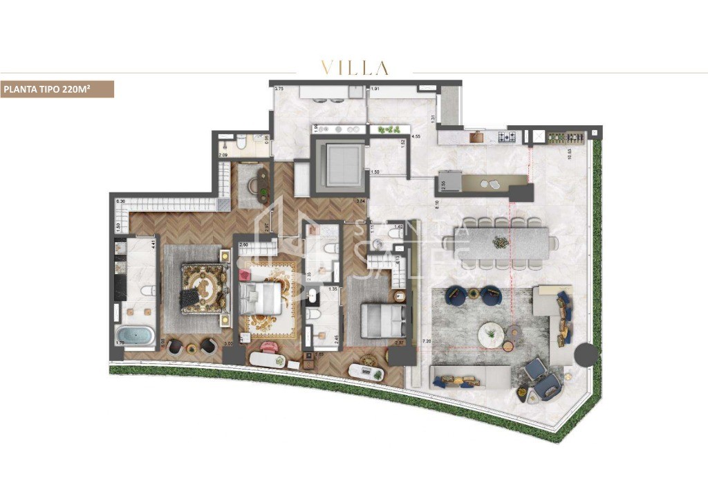 Apartamento, 3 quartos, 220 m² - Foto 24