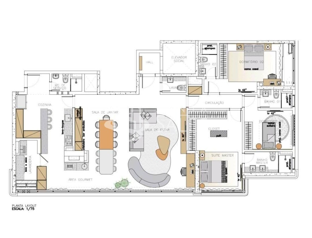Apartamento, 3 quartos, 186 m² - Foto 27