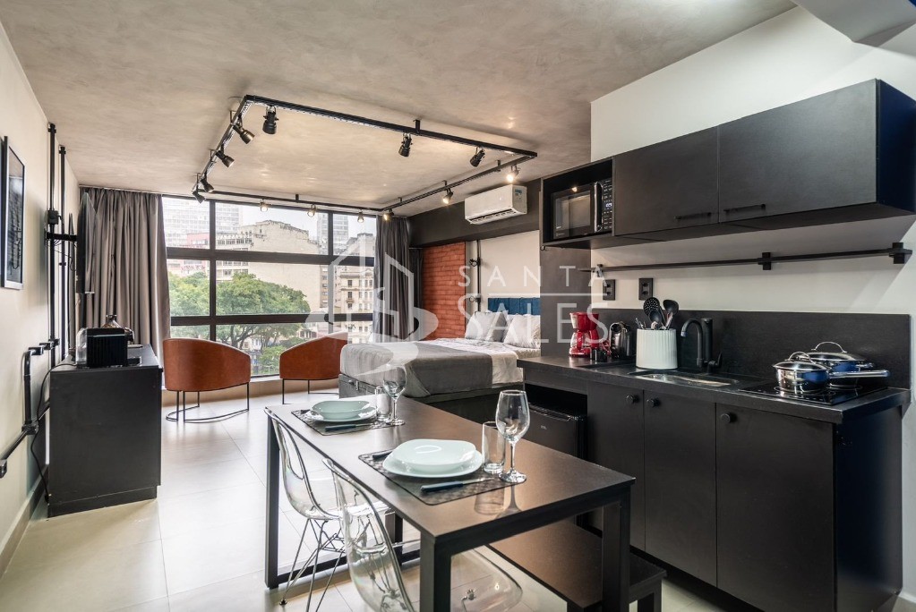 Apartamento, 1 quarto, 37 m² - Foto 1