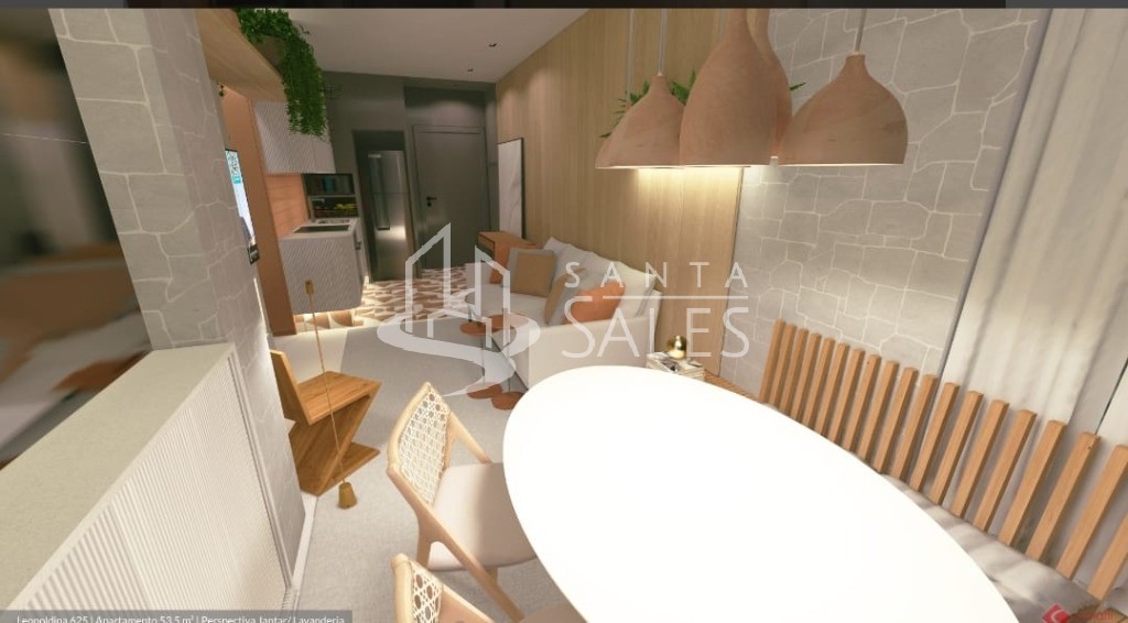 Apartamento, 2 quartos, 53 m² - Foto 1