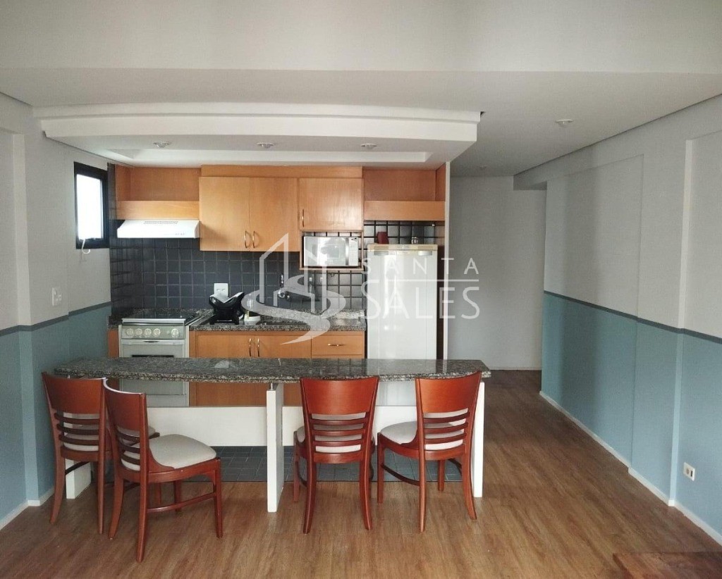 Flat/Apart Hotel, 1 quarto, 56 m² - Foto 1
