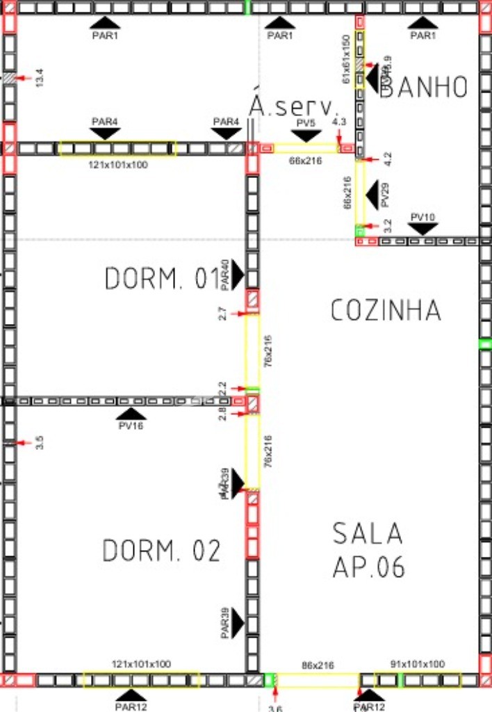 Apartamento, 2 quartos, 32 m² - Foto 7