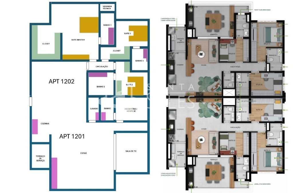 Apartamento, 3 quartos, 109 m² - Foto 9