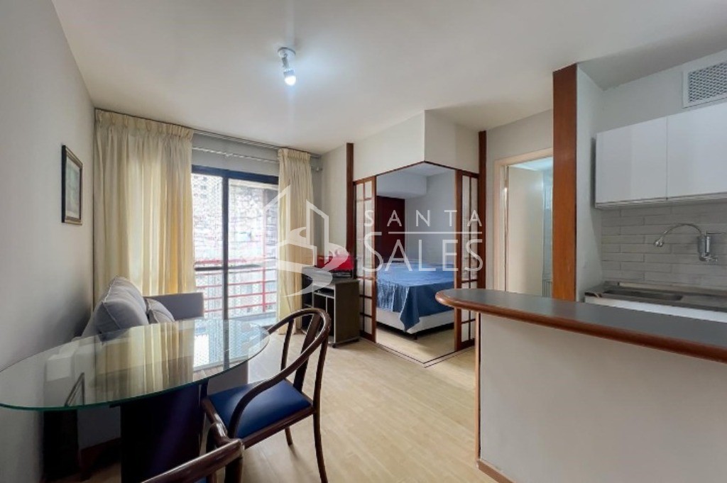 Apartamento, 1 quarto, 34 m² - Foto 1