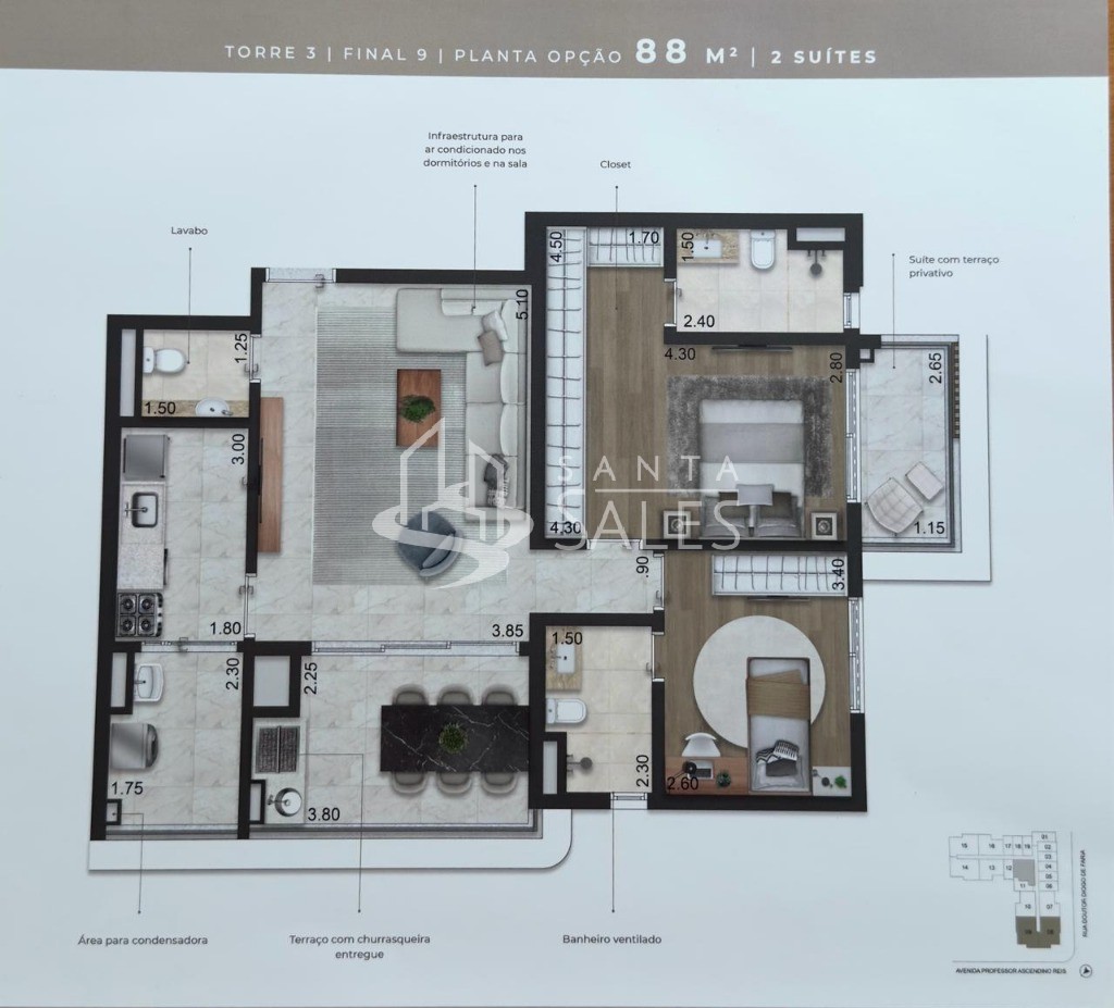 Sala-Conjunto, 36 m² - Foto 8
