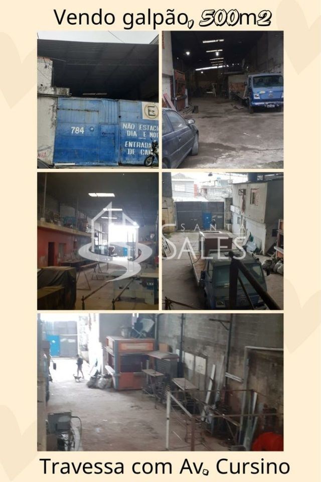 Depósito-Galpão, 500 m² - Foto 1