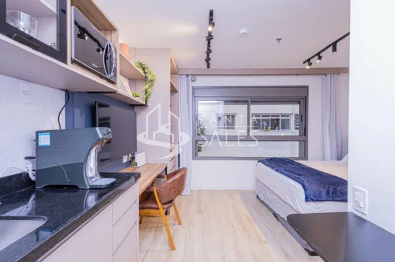 Apartamento, 1 quarto, 21 m² - Foto 2