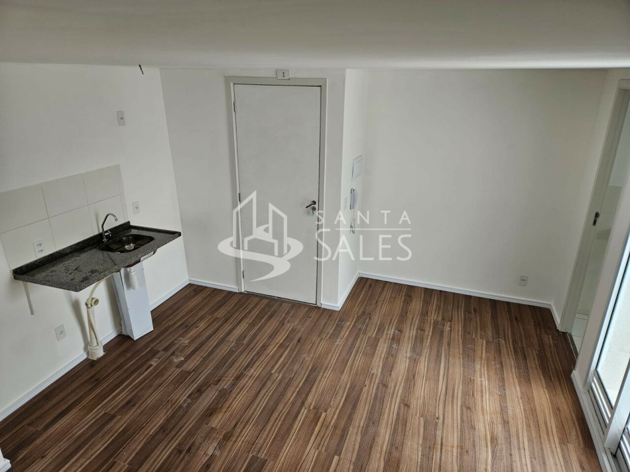 Apartamento à venda com 1 quarto, 58m² - Foto 1