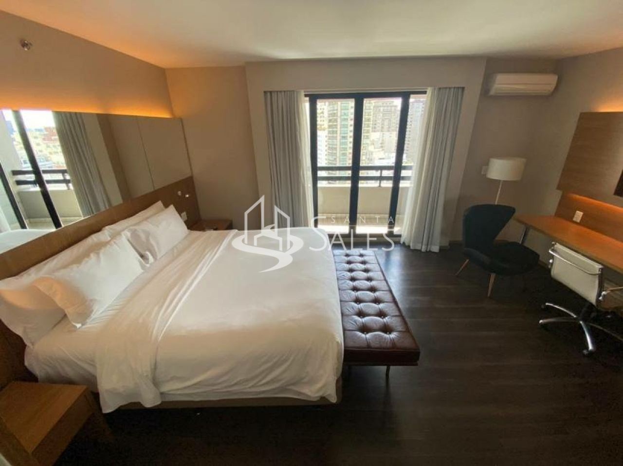 Apartamento à venda com 1 quarto, 34m² - Foto 2