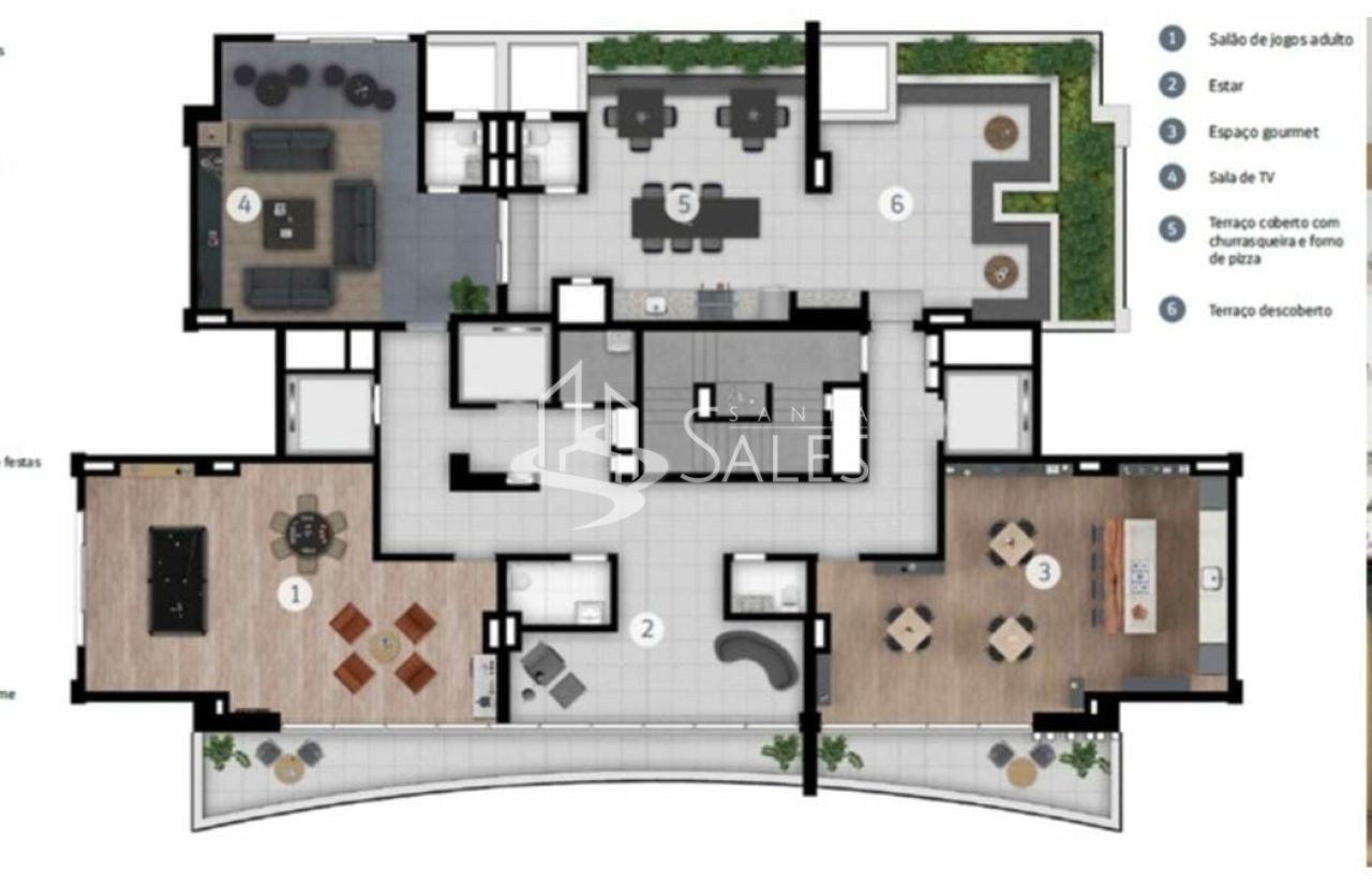 Apartamento, 1 quarto, 49 m² - Foto 6