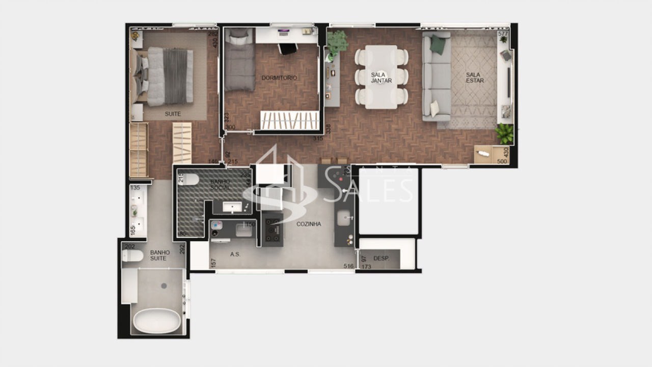 Apartamento, 2 quartos, 90 m² - Foto 5