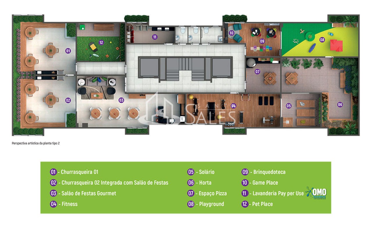 Apartamento, 2 quartos, 45 m² - Foto 37