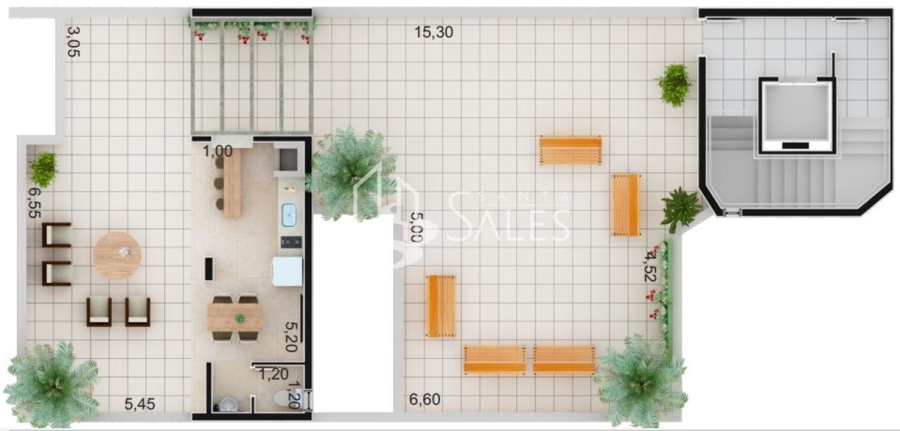 Cobertura, 3 quartos, 117 m² - Foto 28