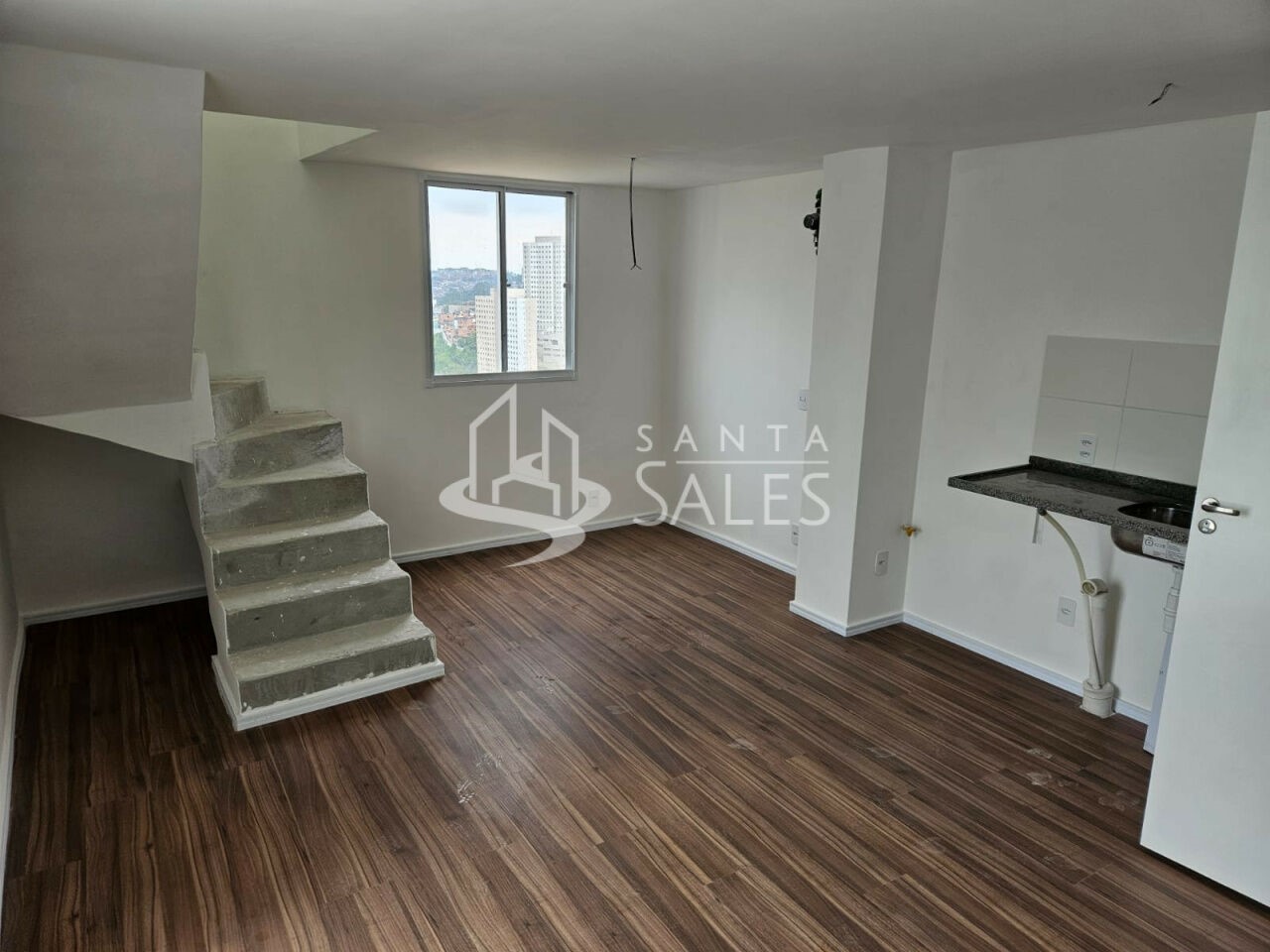 Apartamento à venda com 1 quarto, 58m² - Foto 7
