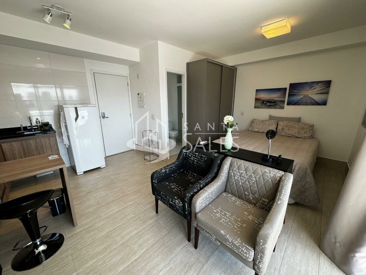Apartamento, 1 quarto, 33 m² - Foto 2