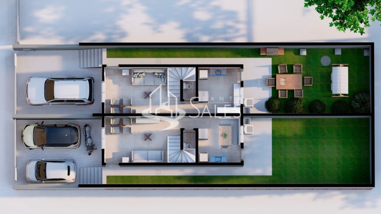 Sobrado, 2 quartos, 100 m² - Foto 22