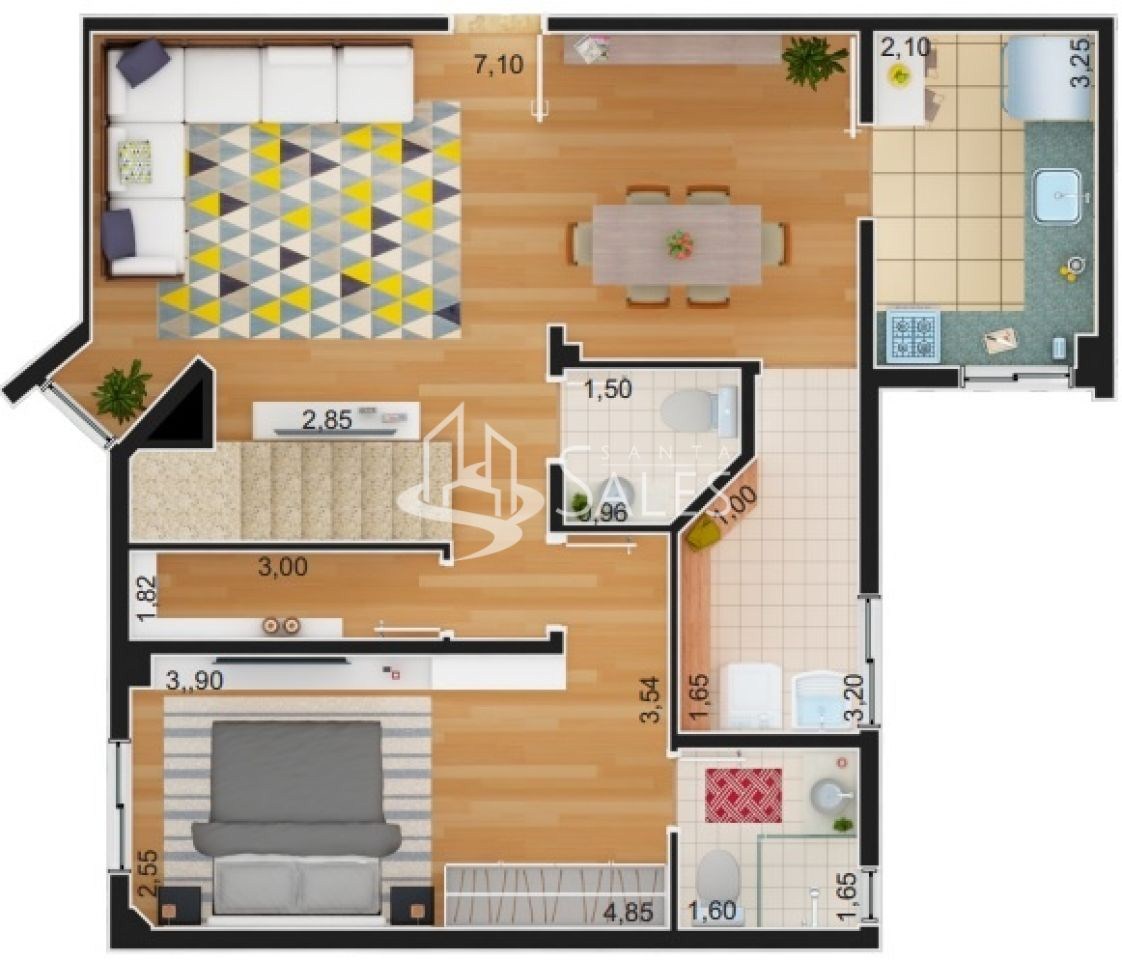 Cobertura, 3 quartos, 117 m² - Foto 26