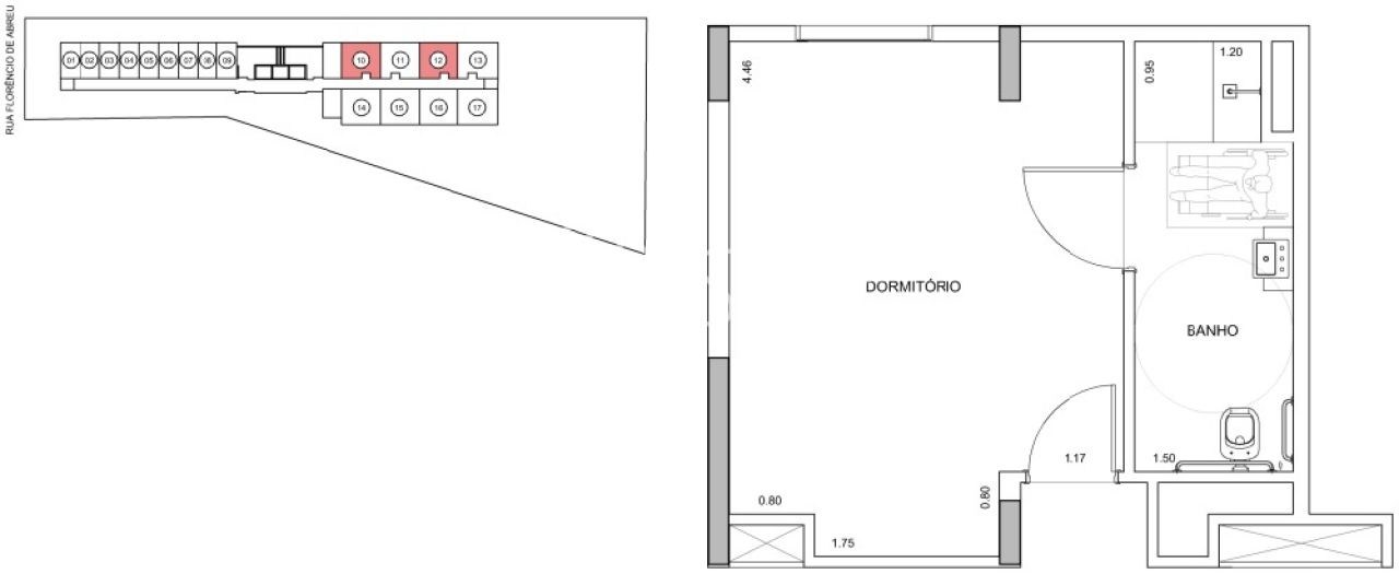 Apartamento, 1 quarto, 25 m² - Foto 12