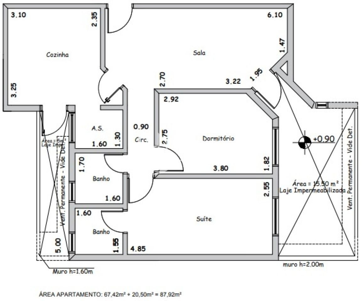 Apartamento, 2 quartos, 88 m² - Foto 11