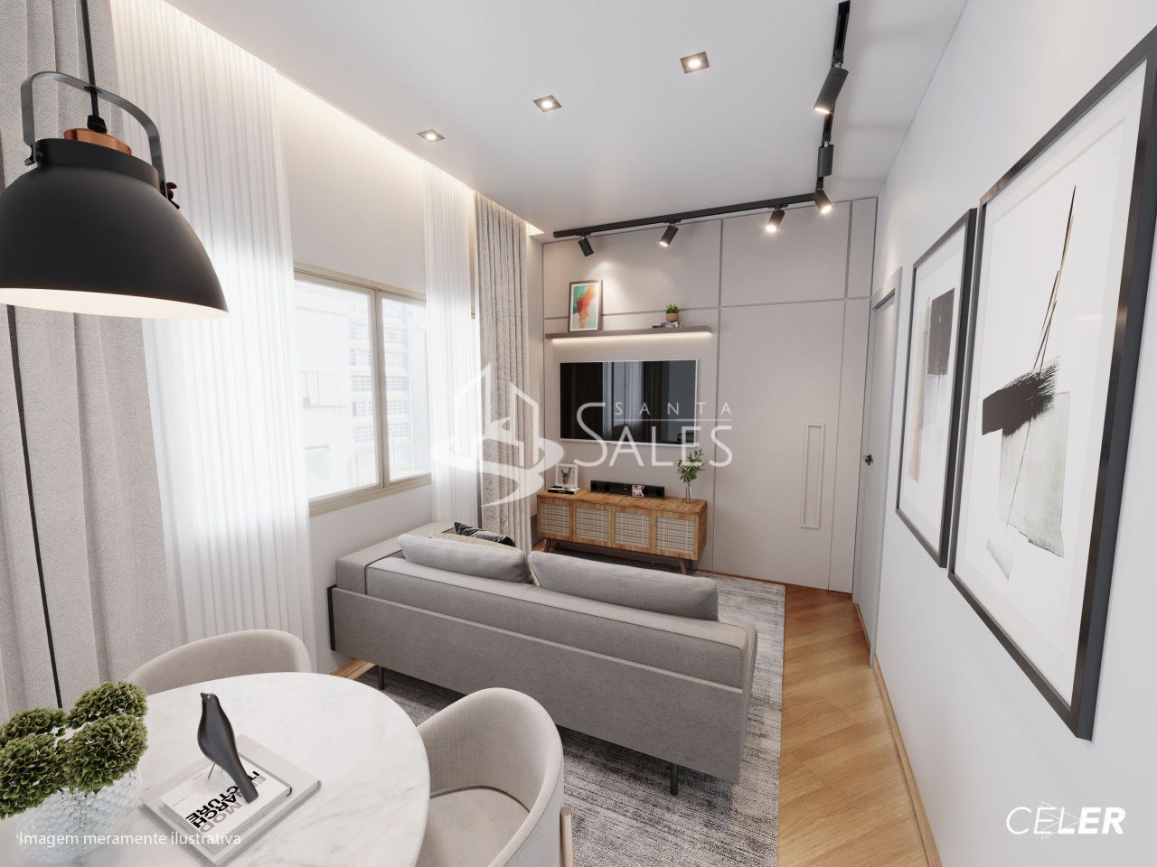 Apartamento, 1 quarto, 44 m² - Foto 1