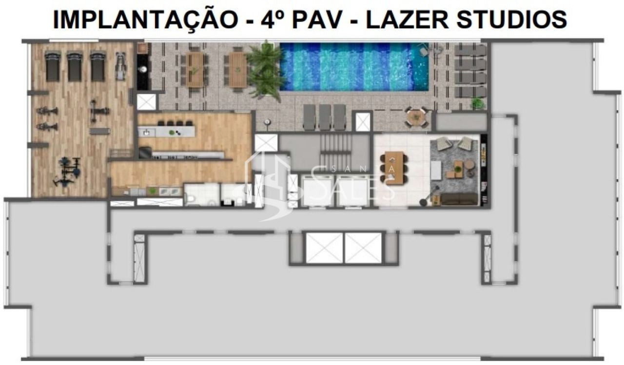 Apartamento, 1 quarto, 35 m² - Foto 22