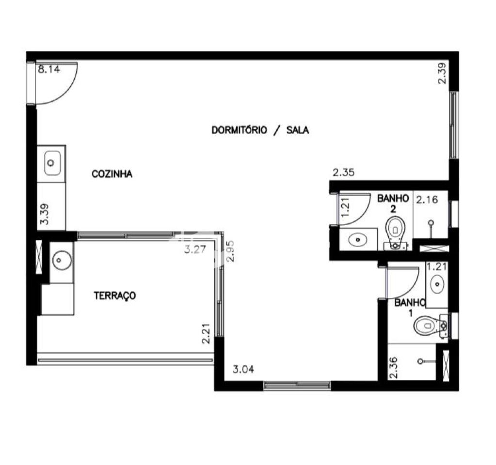 Apartamento, 2 quartos, 53 m² - Foto 8