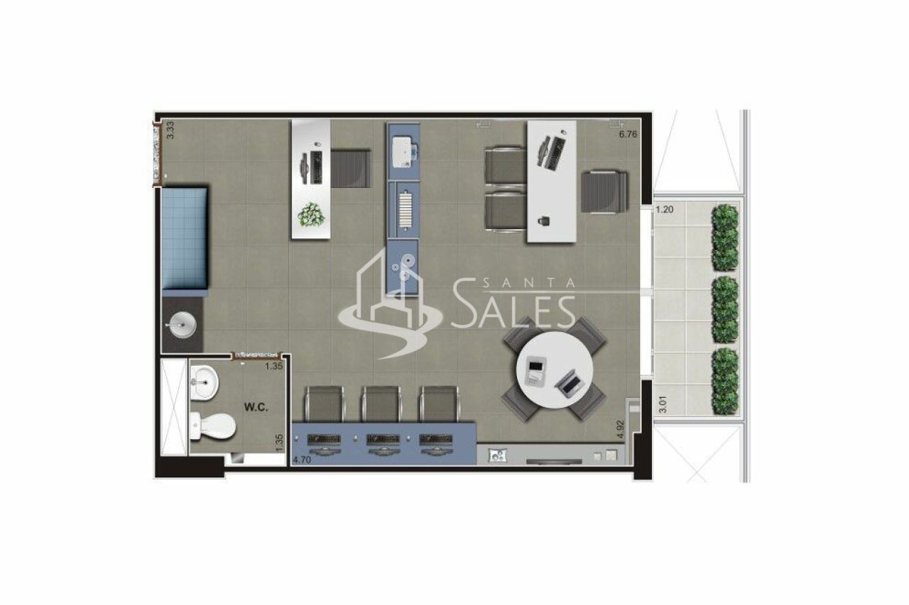 Imóvel Comercial, 80 m² - Foto 48