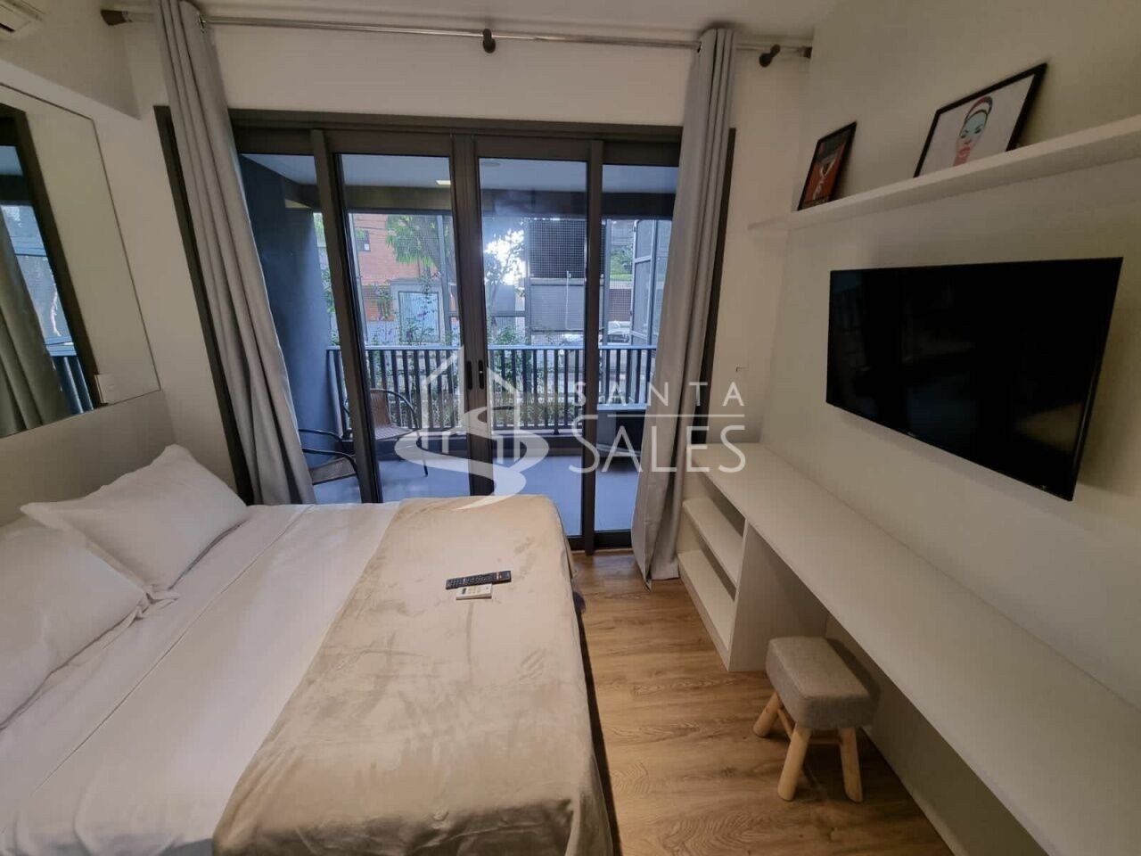 Apartamento para alugar com 1 quarto, 30m² - Foto 1
