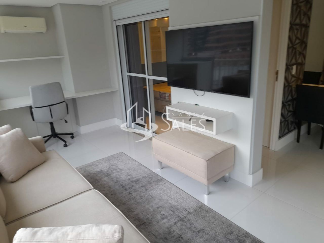 Apartamento, 1 quarto, 54 m² - Foto 1