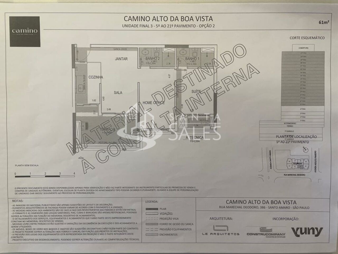 Apartamento, 2 quartos, 61 m² - Foto 5