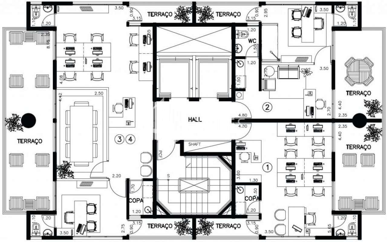 Sala-Conjunto, 45 m² - Foto 52