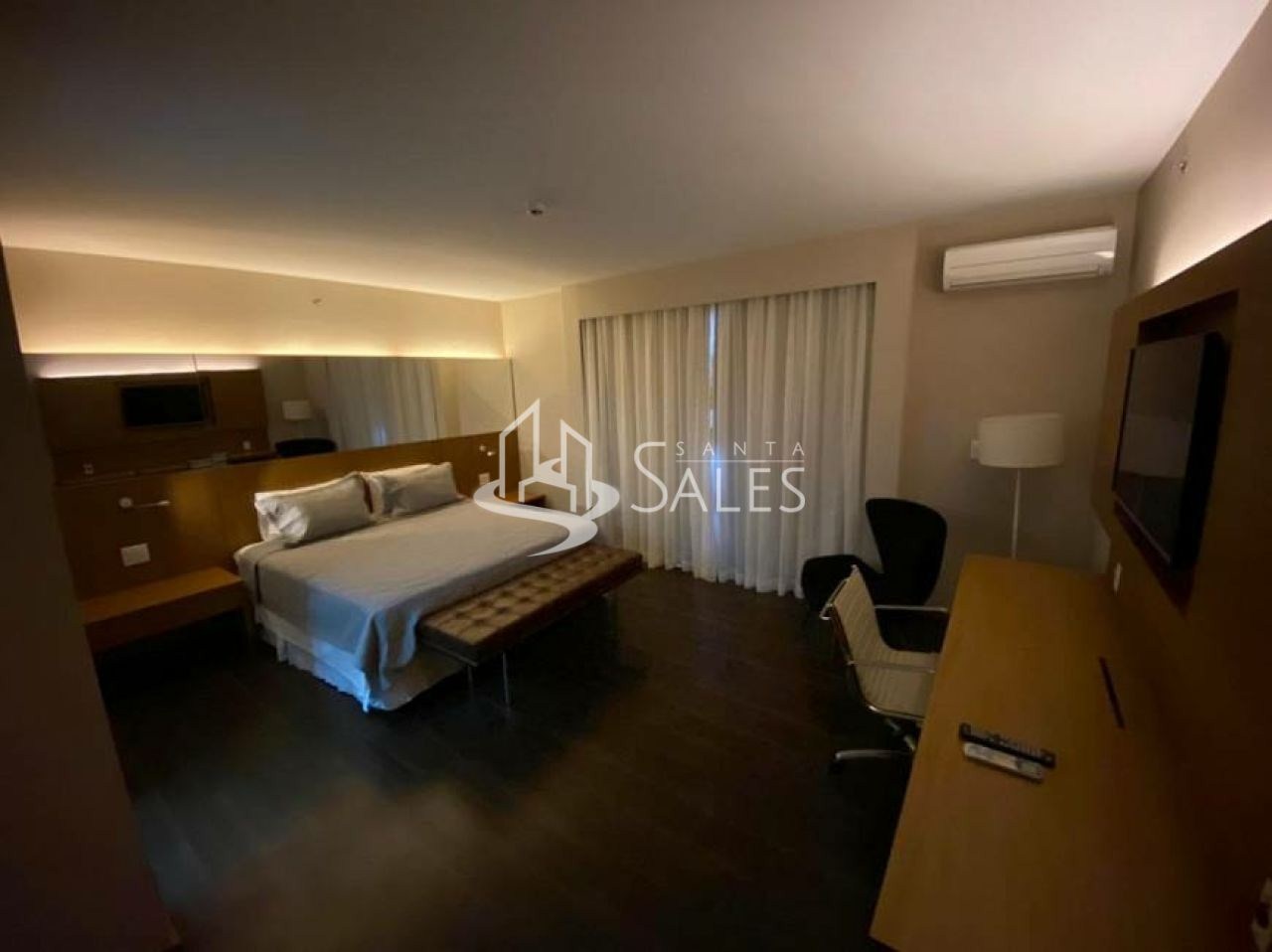 Apartamento à venda com 1 quarto, 34m² - Foto 3