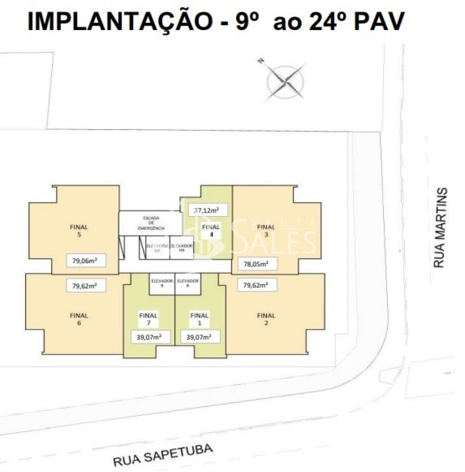 Apartamento, 3 quartos, 79 m² - Foto 40