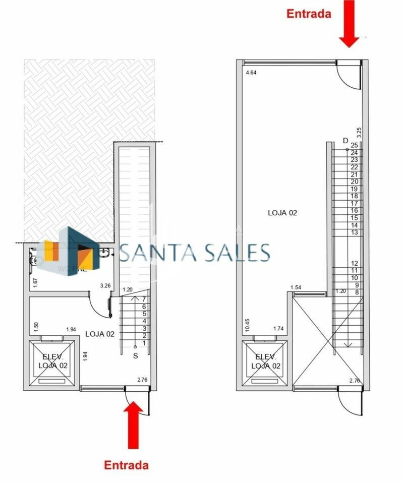 Loja-Salão para alugar, 78m² - Foto 5