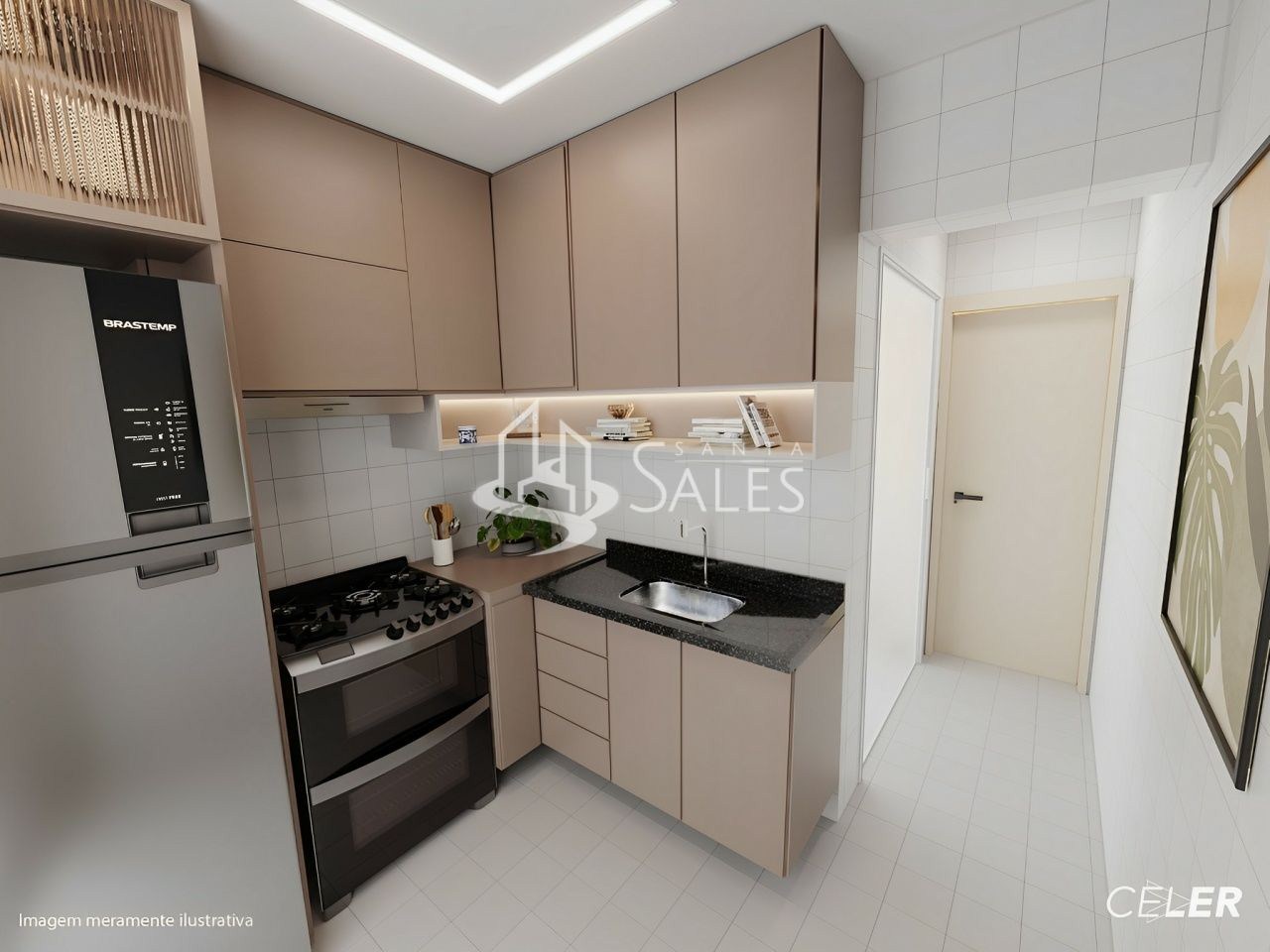 Apartamento, 1 quarto, 44 m² - Foto 3