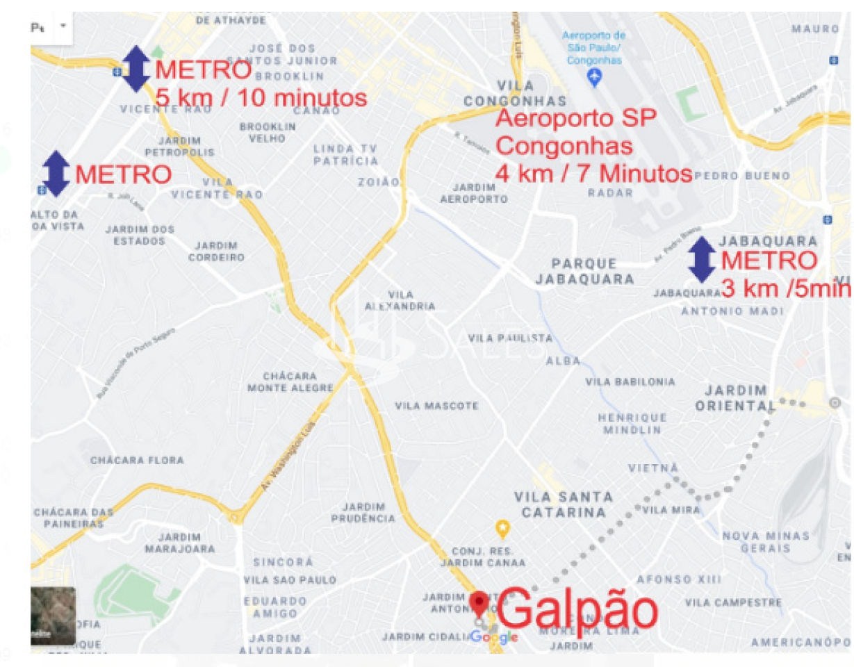 Depósito-Galpão, 440 m² - Foto 1