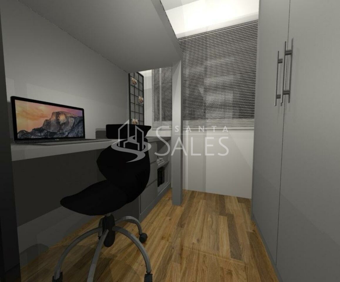 Apartamento à venda com 2 quartos, 42m² - Foto 4