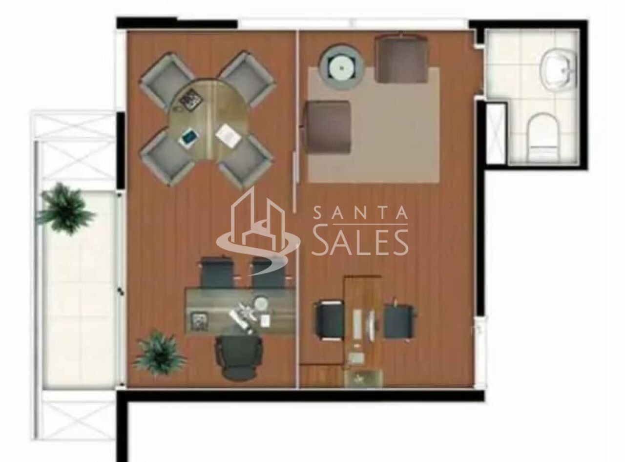 Conjunto Comercial-Sala à venda, 27m² - Foto 13