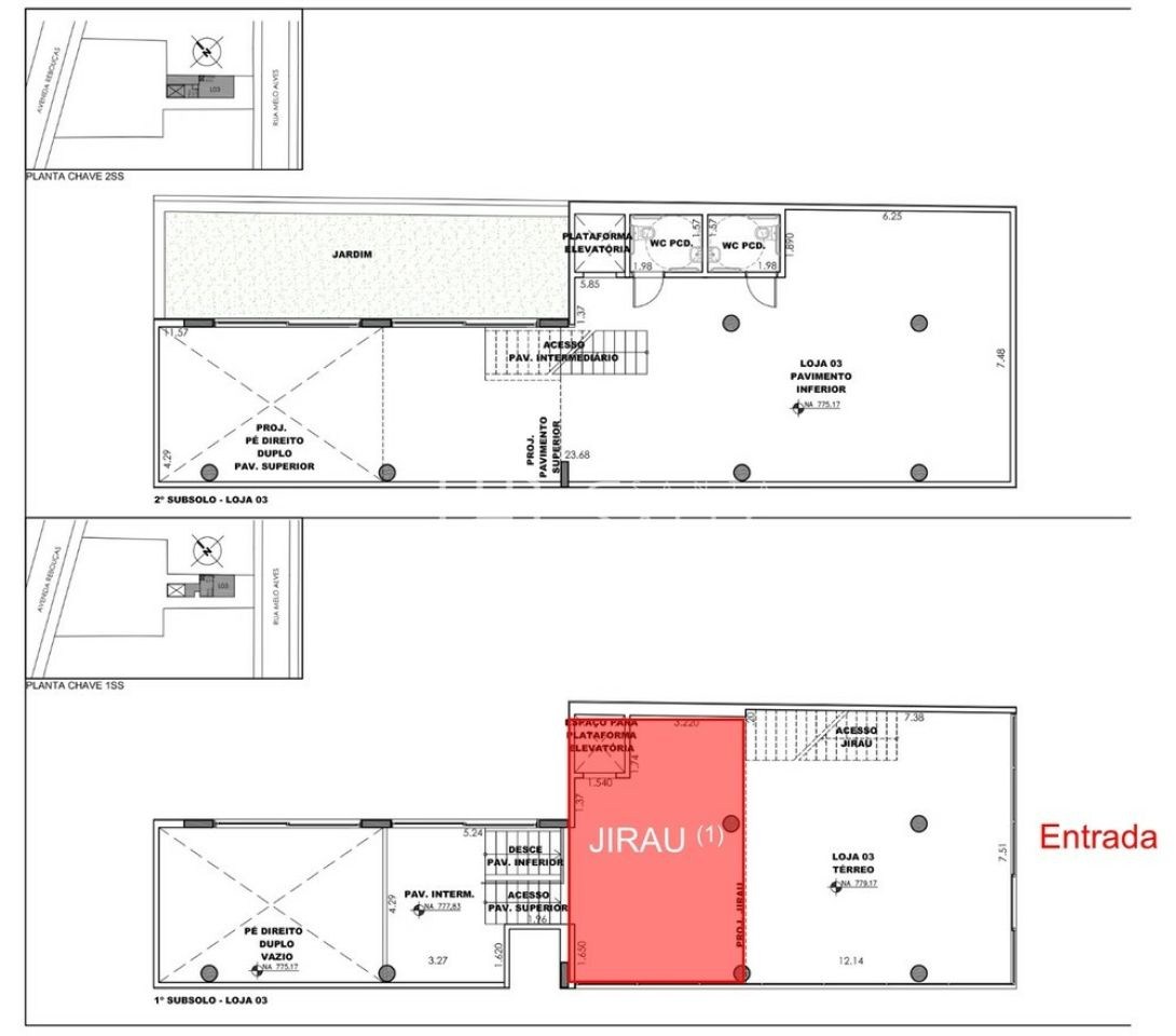 Loja-Salão para alugar, 376m² - Foto 1