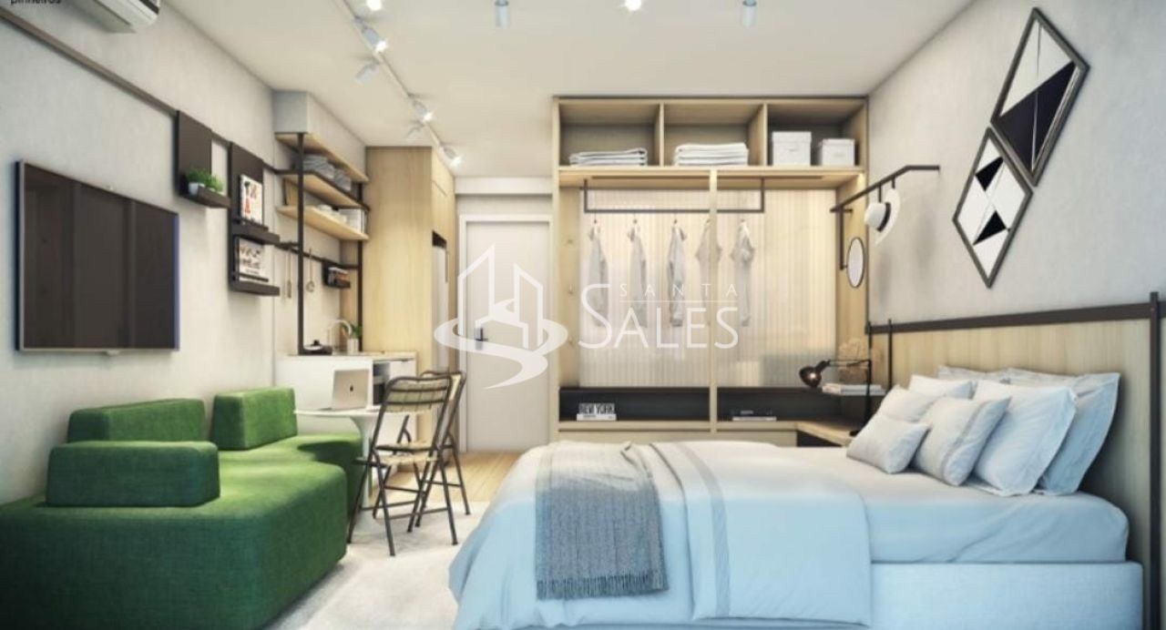 Apartamento, 1 quarto, 25 m² - Foto 1