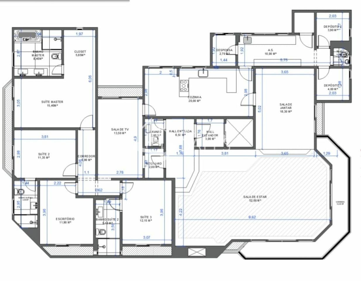 Apartamento, 4 quartos, 272 m² - Foto 21