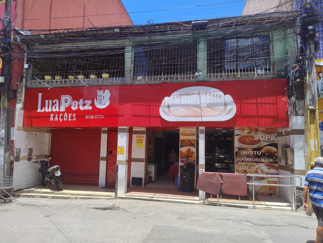 Loja-Salão, 200 m² - Foto 1