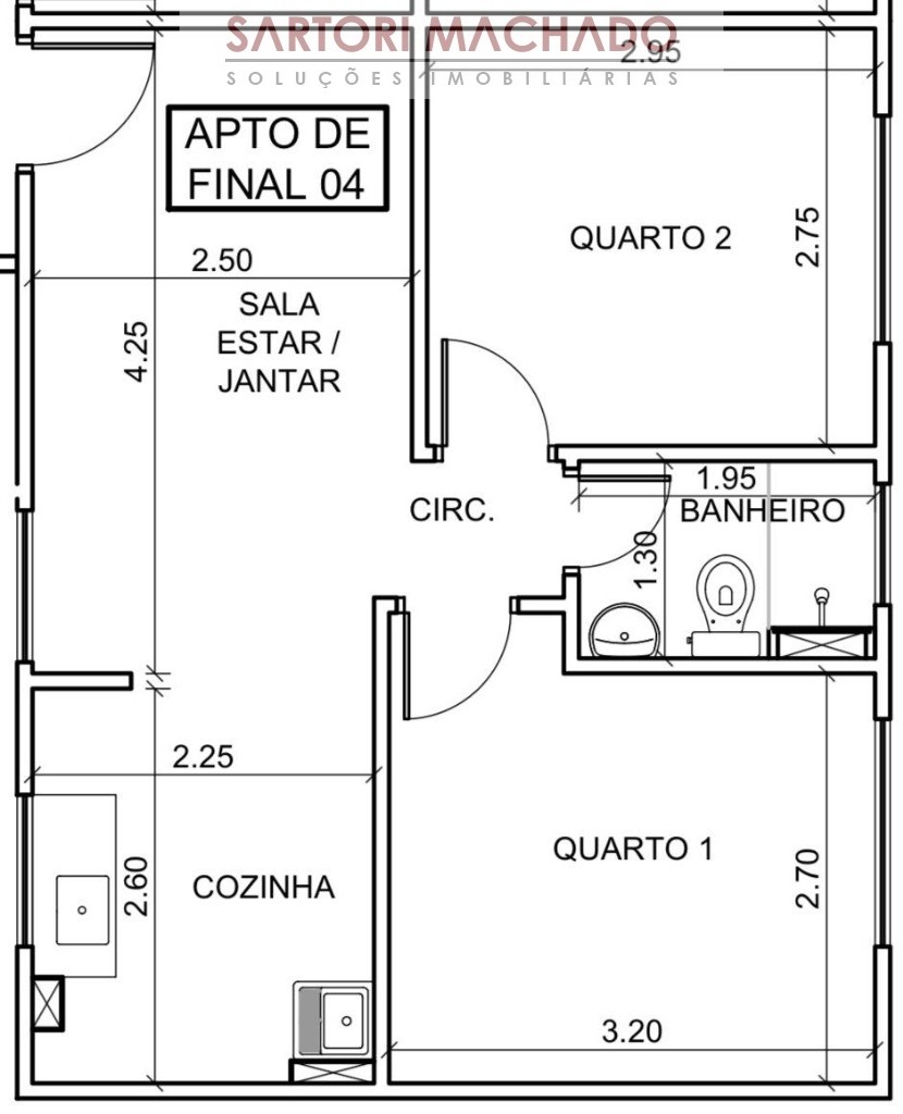Apartamento, 2 quartos, 40 m² - Foto 18