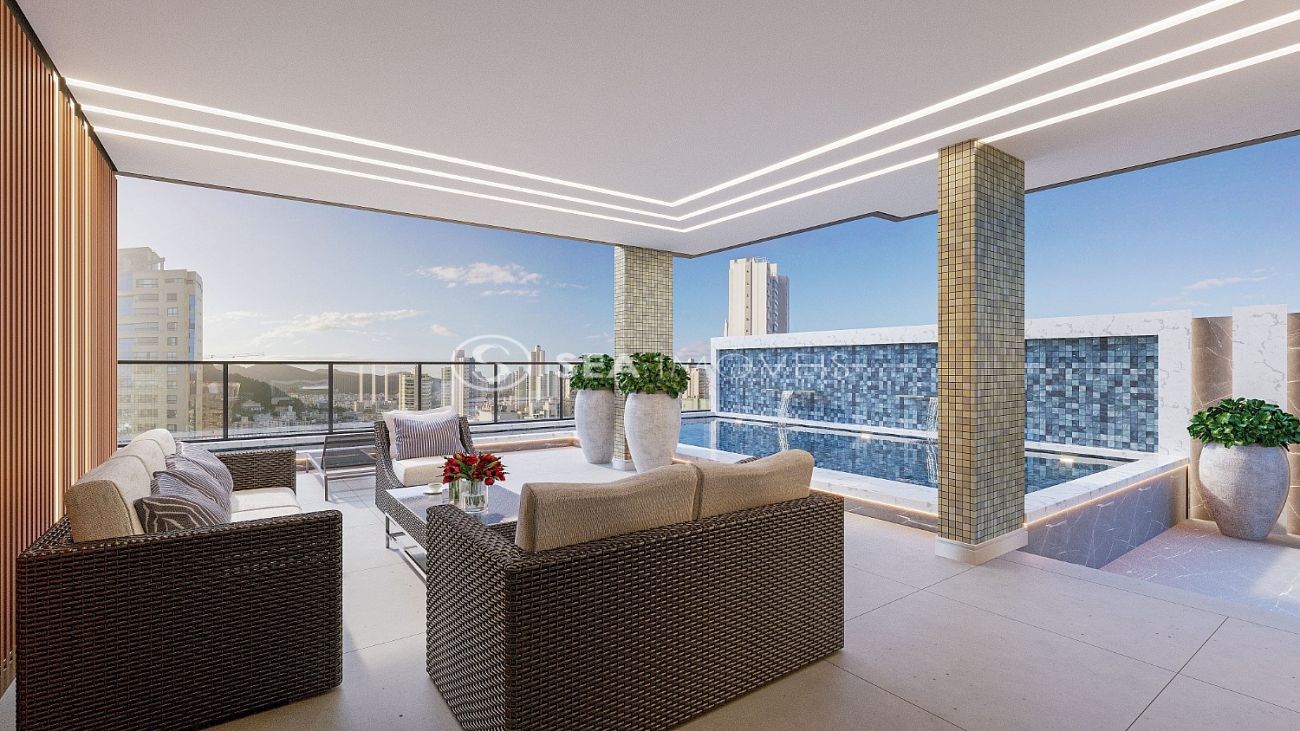Apartamento de luxo no coração de Balneário Camboriú-SC: 3 quartos, 3 suítes, 4 banheiros, 2 vagas, 122,30m². Chegou a sua chance!