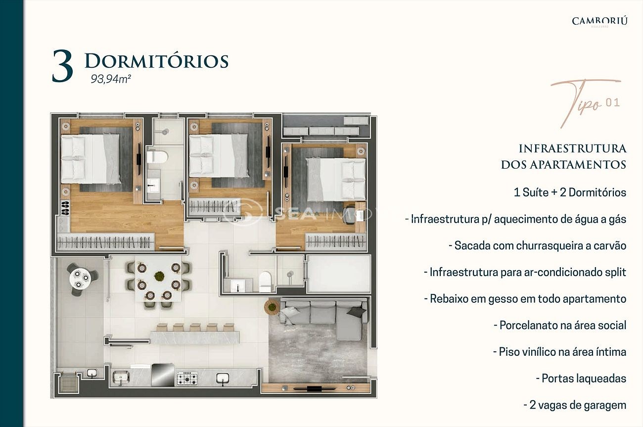 Apartamento, 2 quartos, 72 m² - Foto 21