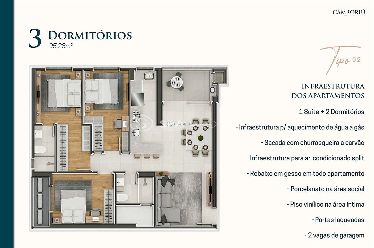 Apartamento, 2 quartos, 72 m² - Foto 24