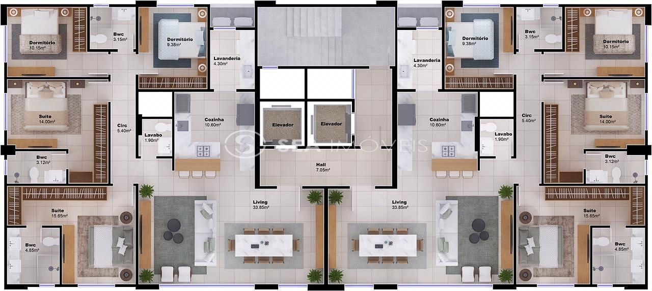 Apartamento, 4 quartos, 270 m² - Foto 13