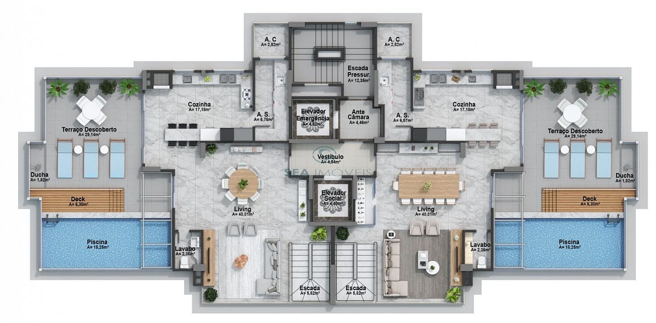 Apartamento, 4 quartos, 146 m² - Foto 17